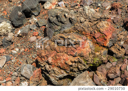 Frozen volcanic emissions of North Breakthrough 29010730