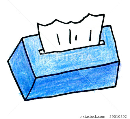 Colored pencil illustration tissue Colored pencil illustration tissue 29010892