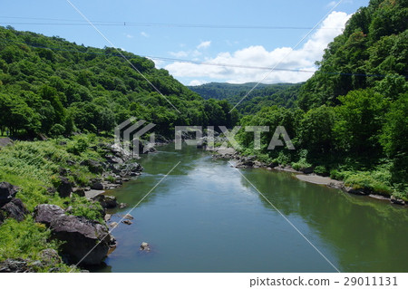 Ishikari河Kamiikotan旭川市 29011131