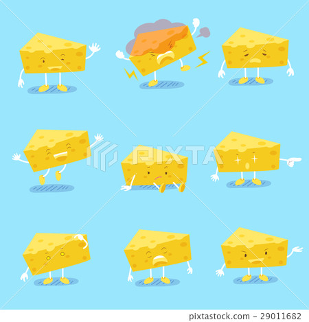 cute cartoon cheese 29011682
