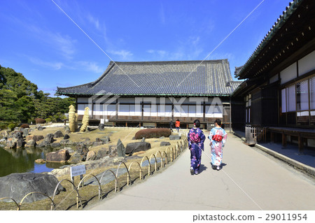 Nijo castle, kimono Nijo castle, kimono 29011954