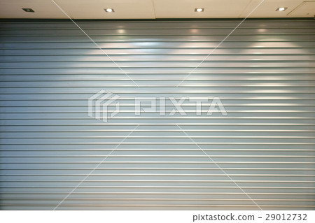 Metal Garage Door with Light Bulb and Broken Light Metal Garage Door with Light Bulb and Broken Light 29012732