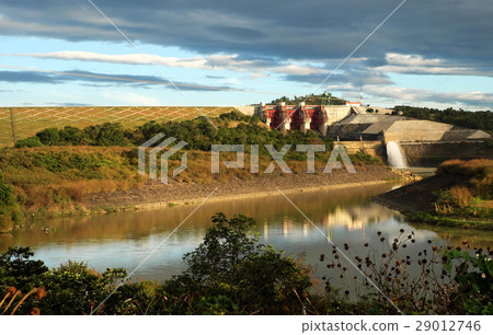 water reservoir of hydroelectric power plant water reservoir of hydroelectric power plant 29012746