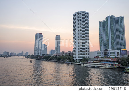 Ferry boat at Chao Phraya River bangkok 29013748