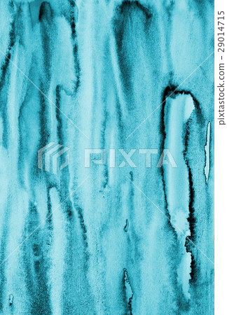Abstract blue watercolor on paper texture Abstract blue watercolor on paper texture 29014715