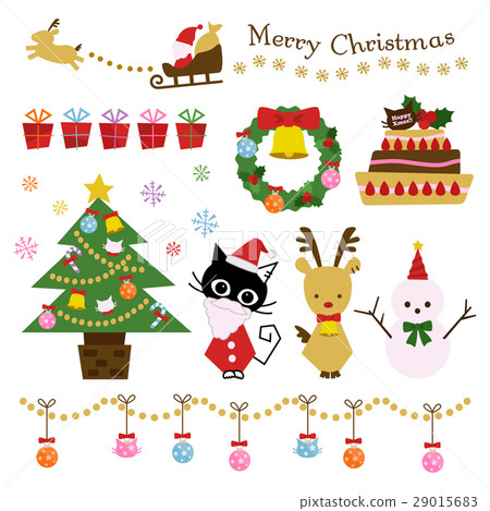 聖誕節貓例證集合 29015683