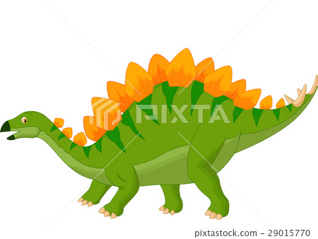 Cartoon stegosaurus 29015770