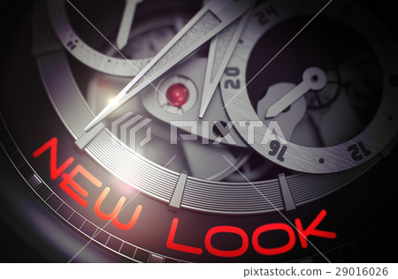 New Look on the Fashion Watch Mechanism. 3D. 29016026