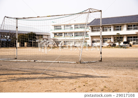 School soccer goals 29017108