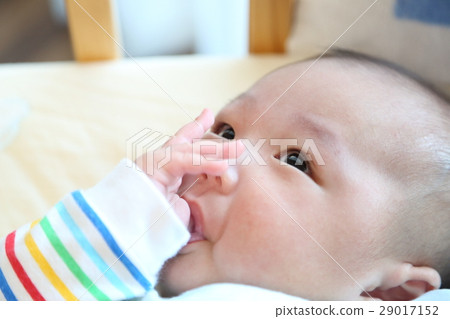 寶寶給手指動作（三個月大） 29017152