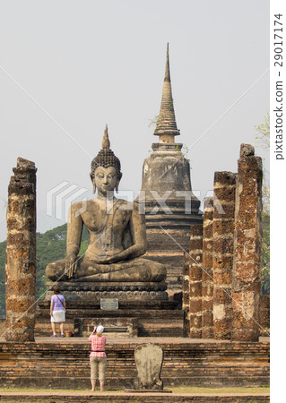 Sukhothai Historical Park, Buddha statue, Old Town Sukhothai Historical Park, Buddha statue, Old Town 29017174