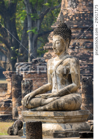 Sukhothai Historical Park, Buddha statue, Old Town Sukhothai Historical Park, Buddha statue, Old Town 29017175