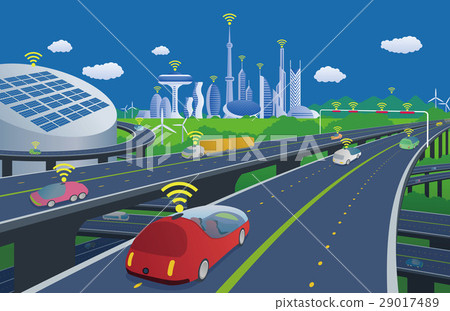 未來的車輛社會和通信系統 未來的車輛社會和通信系統 29017489