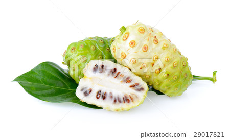 Noni fruit on white background 29017821