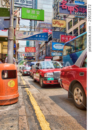 Street corner of Hong Kong Street corner of Hong Kong 29018172