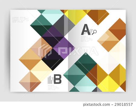 Square annual report brochure a4 print template Square annual report brochure a4 print template 29018557
