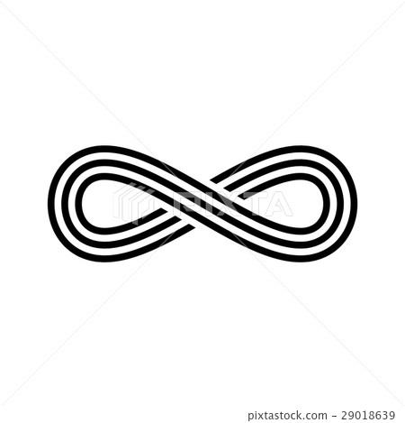 Infinity symbol icon. Representing the concept of 29018639