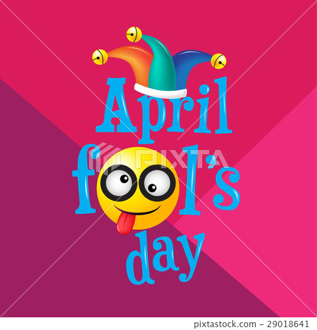 April fool's day, Typography,flat design 29018641