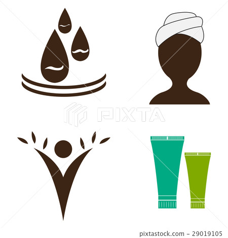 Set of spa icons 29019105