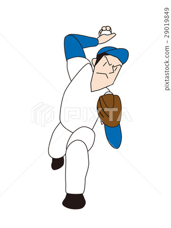 棒球運動員,投手,右投手,投手 棒球運動員,投手,右投手,投手 29019849