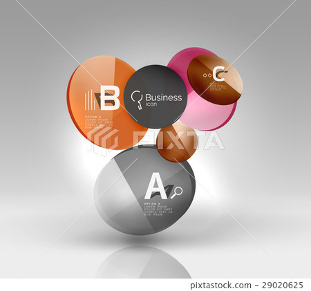 Circle banner template Circle banner template 29020625
