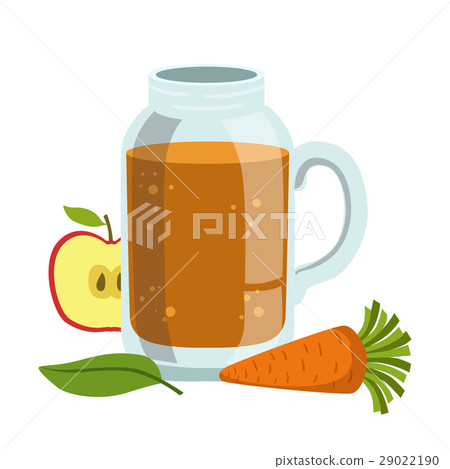 Apple And Carrot Smoothie, Non-Alcoholic Fresh 29022190