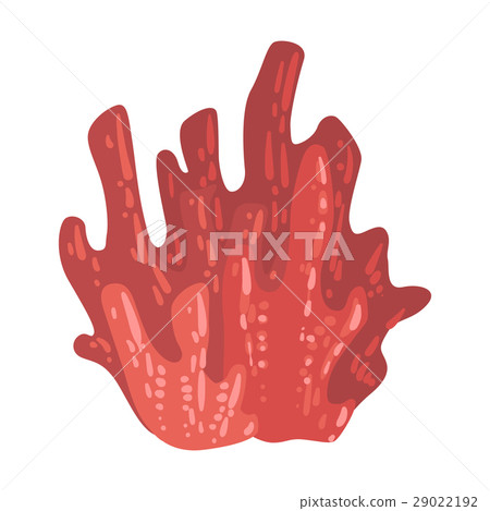 Red Antler Coral, Tropical Reef Marine 29022192
