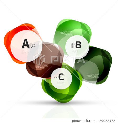 Vector abstract gem stones 29022372