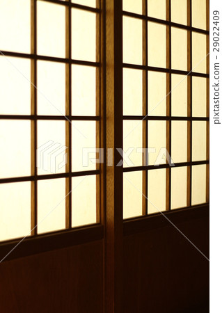 Shoji，我內部，shojiji，日式，房間，背景材料 29022409