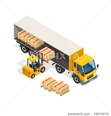 Logistic Isometric Design Composition 29024079