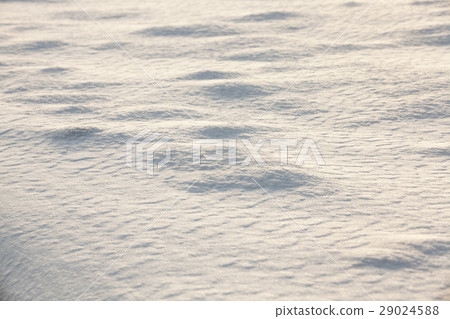 Photo snow, close-up 29024588