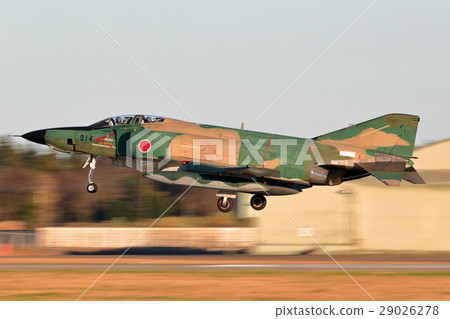 空中自衛隊戰鬥機著陸RF-4E 29026278