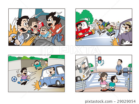 Traffic Safety Traffic Violation Traffic Stock Illustration