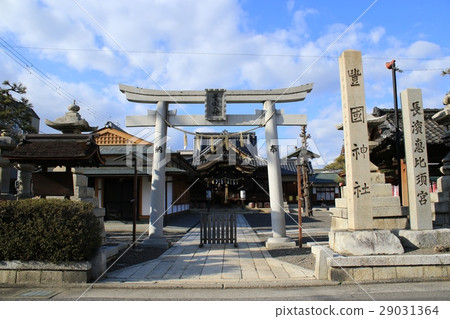 是滋賀縣長濱市的豐國神社。 是滋賀縣長濱市的豐國神社。 29031364