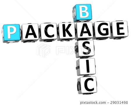 3D Basic Package Crossword 29031498