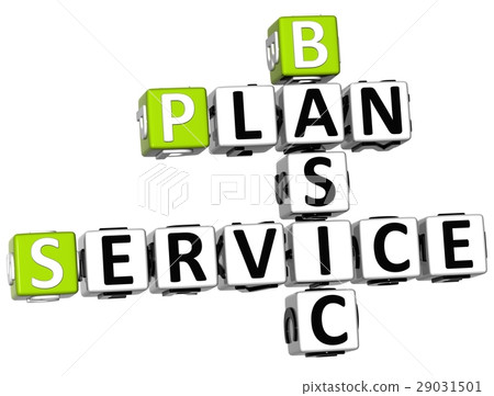 3D Plan Basic Service Crossword 29031501