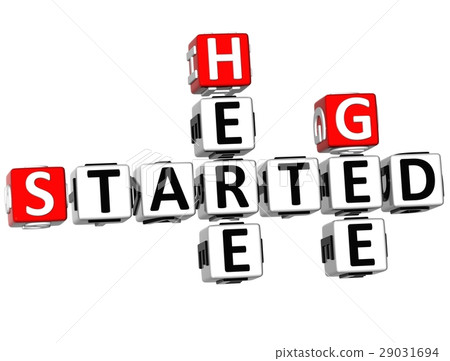 3D Get Started Here Crossword 3D Get Started Here Crossword 29031694