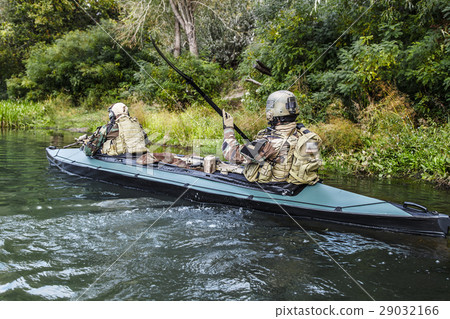 Militants in army kayak 29032166