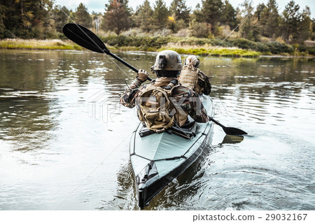 Militants in army kayak 29032167