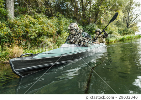 Militants in army kayak 29032340