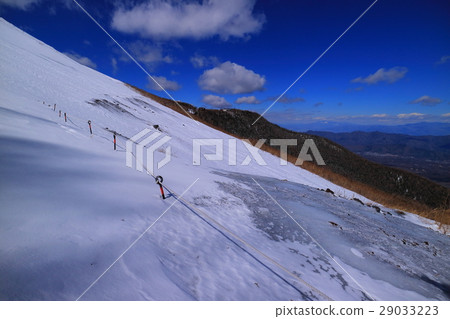 Yoshidaga mountain path 5th meeting Snow mountain Fuji from Izumigataki 29033223
