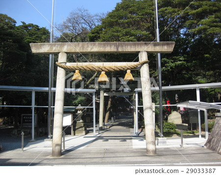 Yokkaichi Ukimori Shrine Torii 29033387