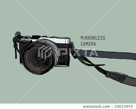 Camera vector. Vintage and classic style. Camera vector. Vintage and classic style. 29033954