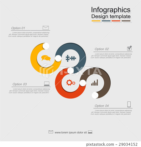 Infographic design template with place for your Infographic design template with place for your 29034152