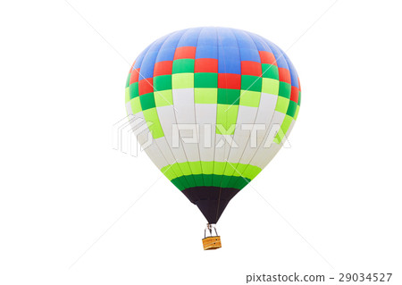 The balloon for flights. On a white background 29034527