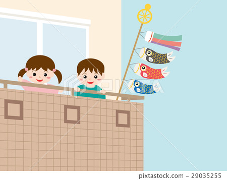 Children's day balcony kids 29035255