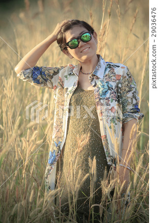 portrait of 40s asian woman wearing beautiful fashion clothes st portrait of 40s asian woman wearing beautiful fashion clothes st 29036476