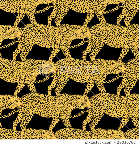 Leopard face tattoo ,Vector illustration, print Leopard face tattoo ,Vector illustration, print 29036768