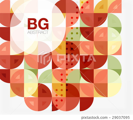 Vector circle abstract background 29037095