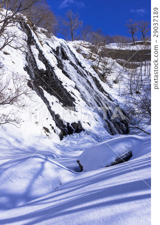 在冬天季節的Oshinkoshin瀑布 29037189